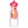 H2O Active® Treble 750 ml flaske med kuppel lokk og infuser Transparent