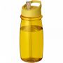 H2O Active® Pulse 600 ml sportsflaske med tut lokk Gul