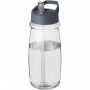 H2O Active® Pulse 600 ml sportsflaske med tut lokk Hvit