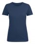 American U Lady T-shirt Faded Blue