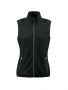 Sideflip Lady fleece vest Black