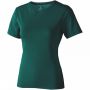 Nanaimo kortermet t-skjorte for kvinner Skogsgrønn