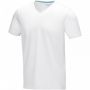 Kawartha kortermet økologisk t-skjorte for menn Hvit
