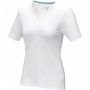 Kawartha kortermet økologisk t-skjorte for kvinner Hvit