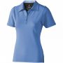 Markham kortermet poloskjorte med stretch for kvinner Lys blå