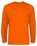 2017 T-Shirt med lang arm Orange