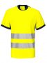 6009 T-Shirt EN ISO 20471 Kl 2 Yellow/Navy