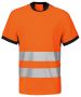 6009 T-Shirt EN ISO 20471 Kl 2 Orange/Black