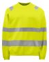 6106 Sweatshirt EN ISO 20471 Kl 3 Yellow