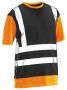 5126 T-skjorte varsel Black/Orange