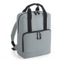 Recycled Twin Handle Cooler Backpack Pure Grey