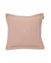 Hotel Velvet Sham with Embroidery Pink (LX)