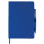 Notaplus A5 notatbok med penn blå