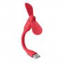 Tatsumaki USB vifte rød