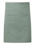 Colours Collection Mid Length Pocket Apron Sage Green