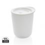 Antimikrobiel kaffekopp i enkelt design Hvit