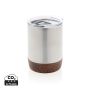 RCS Re-steel kork liten vakuum kaffekrus Sølv