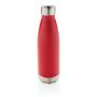 Vakuum isolert flaske i rustfritt stål rød