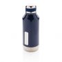 Lekkasjesikker vakuum flaske med logo plate blå