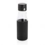 Ukiyo glass hydration tracking vannflase med cover svart