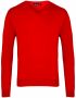 V-Neck Sweater Rød