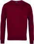 V-Neck Sweater Burgundy