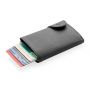 C-Secure RFID kortholder og lommebok svart, sølvfarget